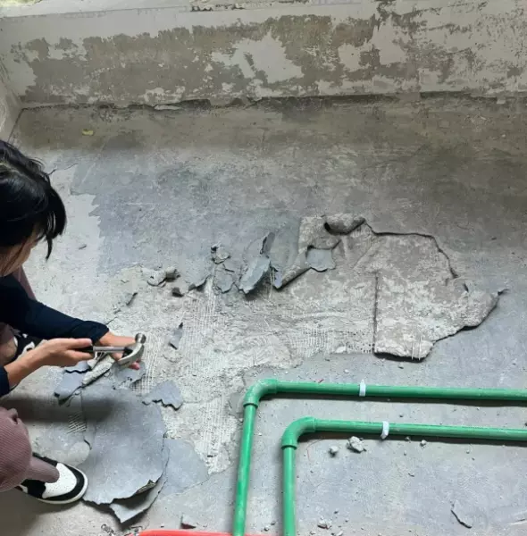 装修如何保护蹲便池防水(2)