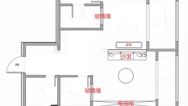 阳光不充足的户型装修(3)