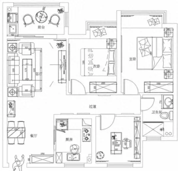 餐椅实木装修布置图大全(1)