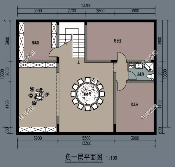 法国别墅图纸大全(8)