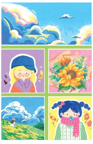 三原色调金色丙烯马克笔怎么调(2)