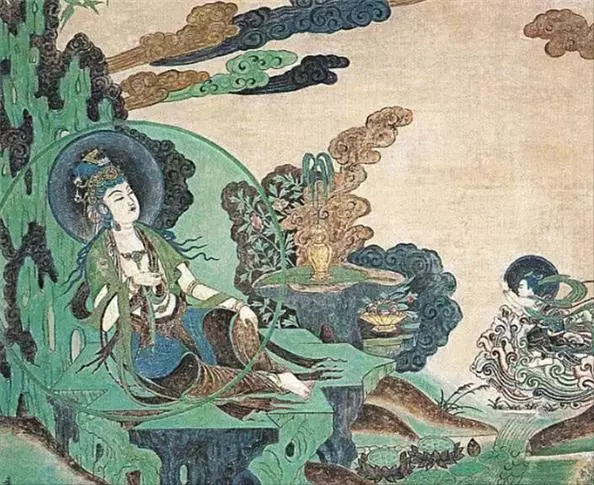 西夏时期敦煌莫高窟的装饰图案是宋辽与西夏的什么建筑彩画装饰(2)