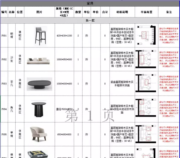 设计费报价单包括建墙费用吗怎么写(5)
