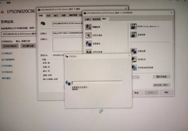 打印机清洗喷头怎么在电脑上操作win10(13)