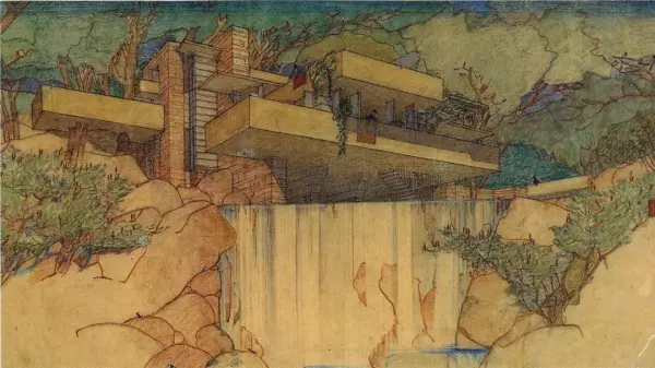 流水别墅是谁的作品(2)