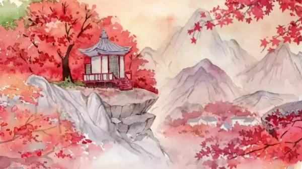 隔断红尘三十里白云红叶两悠悠写出了作者怎样的心情(2)