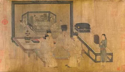 日常生活中的屏风为什么摆成z字型而不摆成一字型(2)