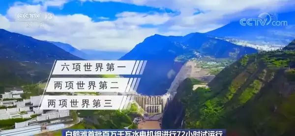 白鹤滩水电站的枢纽工程技术哪些是世界第一(3)