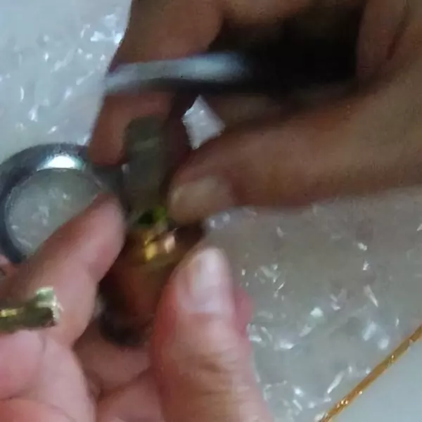 老式门锁怎么开十字锁,不破坏锁芯(4)