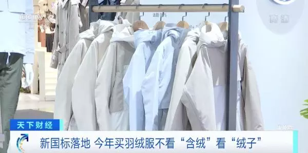 绒子含量和含绒量的区别(1)