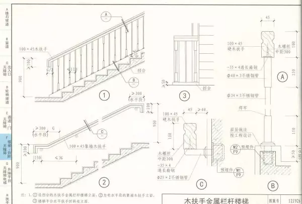 03j926无障碍坡道及扶手的图集道客巴巴(35)