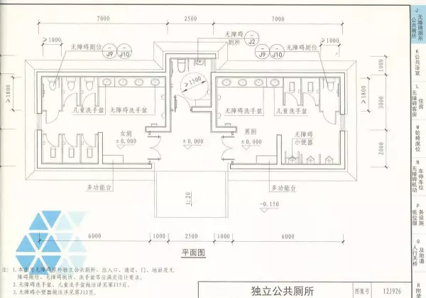 03j926无障碍坡道及扶手的图集道客巴巴(54)