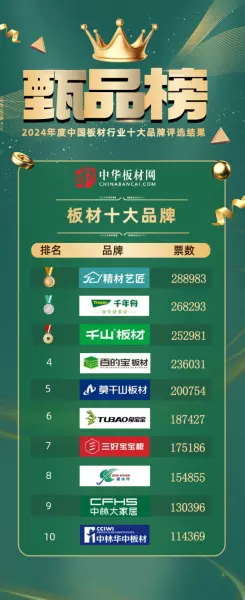 中华板材网2020年十大品牌(13)