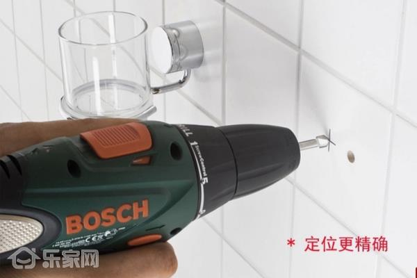 在瓷砖上打孔用什么钻头不会打坏瓷砖.