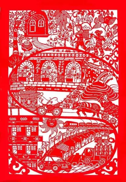 剪纸镂空的技法是什么意思(6)