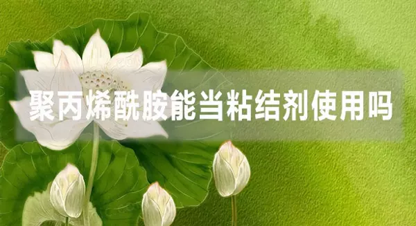 粘合剂配方加聚丙烯酰胺好不好(1)