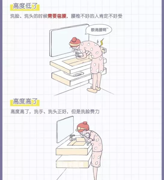 浴室柜安装高度80还是85(3)