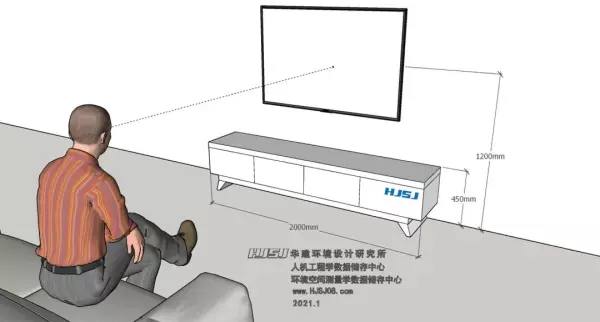 电视离地高度标准尺寸(4)