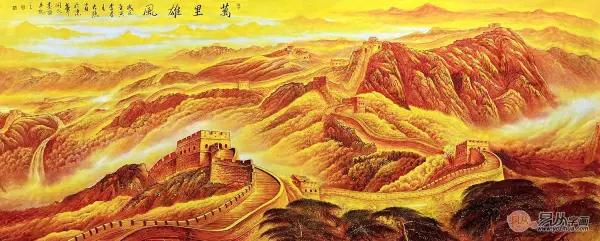 万里雄风国画图挂客厅有什么说法(2)