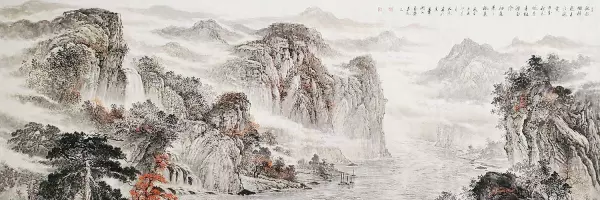 万里雄风国画图挂客厅有什么说法(4)