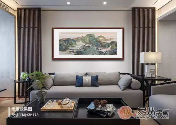 万里雄风国画图挂客厅有什么说法(6)