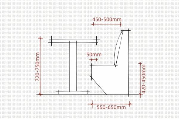 卡座高度400还是450好.