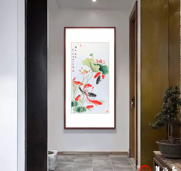 走廊尽头玄关画挂什么图最好(1)