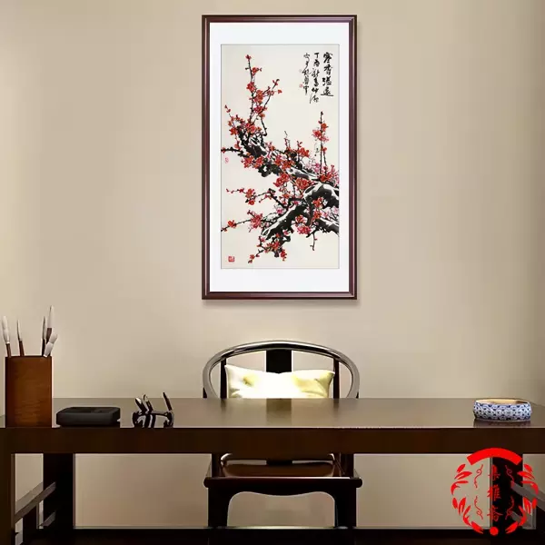 走廊尽头玄关画挂什么图最好(2)
