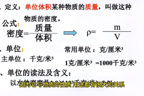 密度是什么意思给小朋友怎么解释.