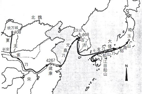 七支刀是哪个国家的.