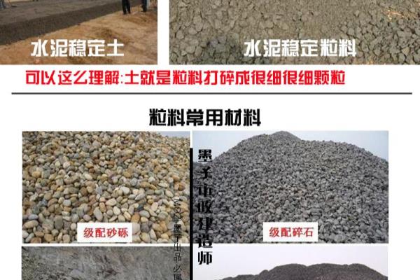 水泥稳定土和水泥稳定粒料的区别.