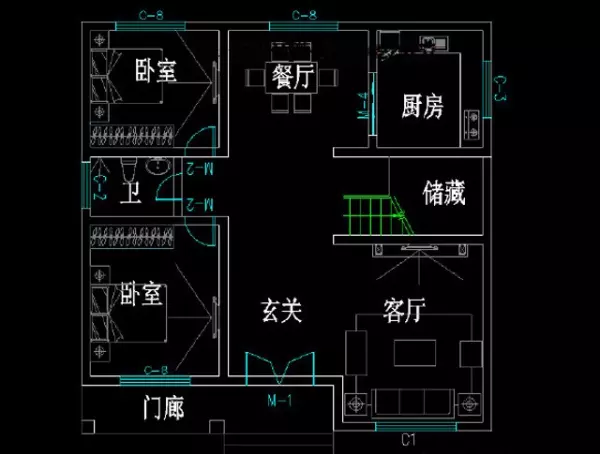 农村的自建房玄关是指哪里(2)