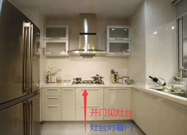 开门见灶怎么化解摆什么东西(2)