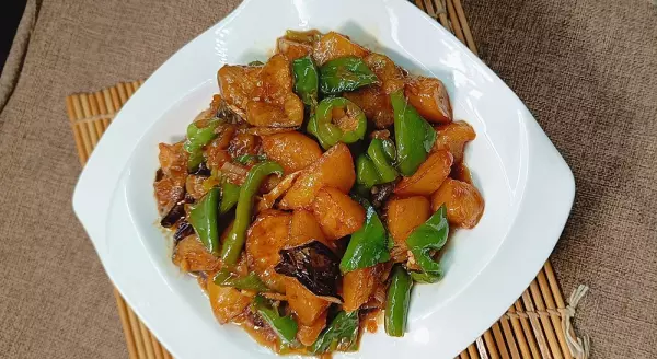 素地三鲜的做法家常(2)