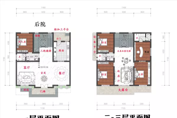 楼中楼设计图纸及效果图大全(4)