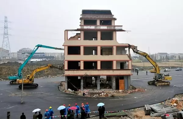 温岭最牛钉子户高速什么时候拆的(13)