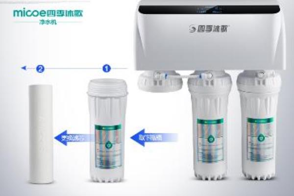 四季沐歌净水机开关在哪儿.