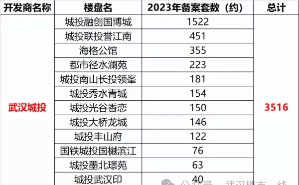 武汉金地艺境2012年开盘价格(4)