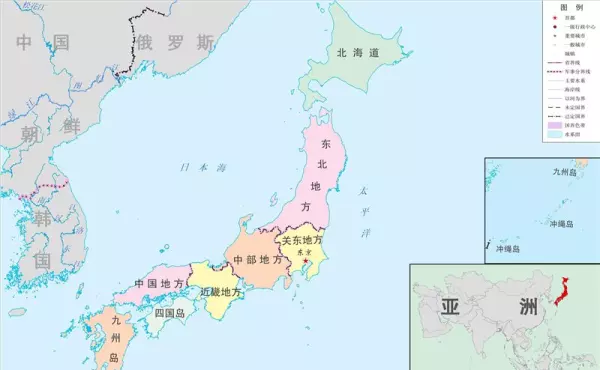 日本占地面积相当于中国的哪个城市(1)