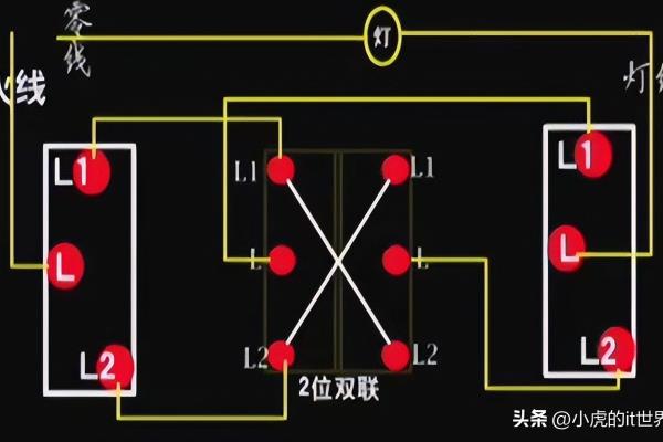 三联单控开关控制三个灯怎么接线.