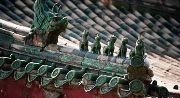 古代建筑屋顶的脊兽角兽排列顺序是什么(7)