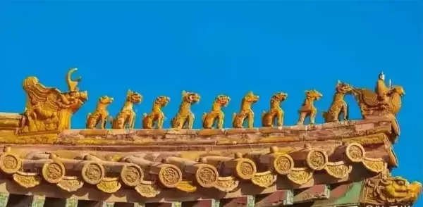 古代建筑屋顶的脊兽角兽排列顺序是什么(8)