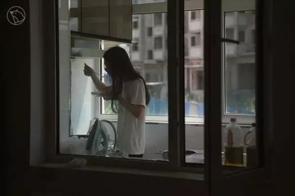 小燕子半自动洗衣机怎么拆开清洗(25)