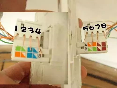 网线插座接法图解法(2)