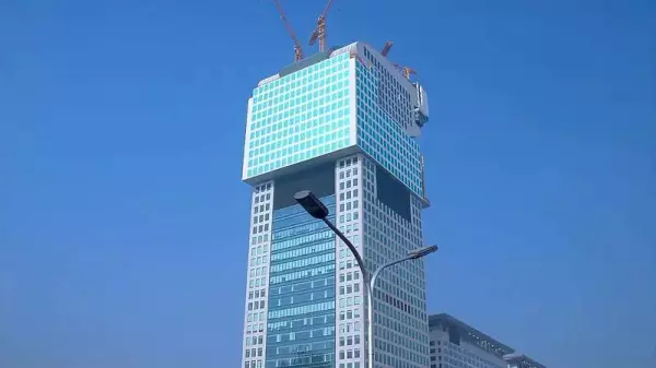 北京盘古大观为什么拆除龙头(7)