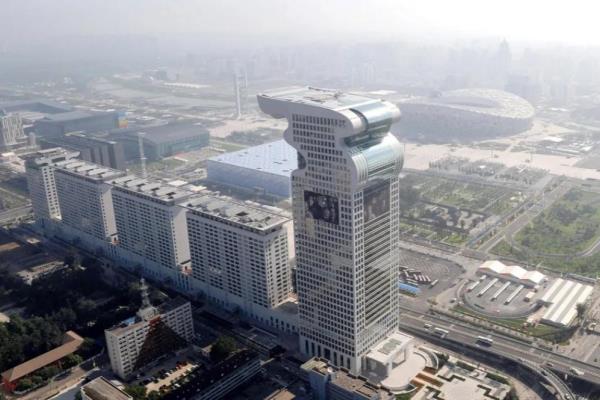 北京盘古大观为什么拆除龙头.