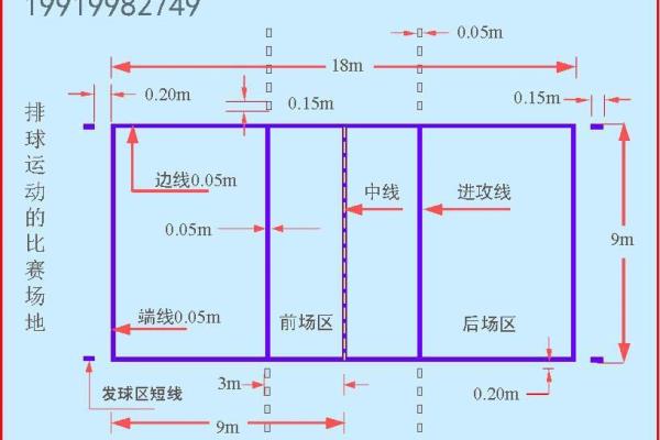 排球比赛场地所有界限宽为多少厘米.