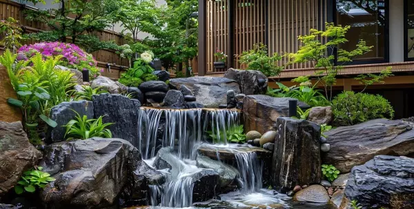 室内假山流水喷泉放在哪个位置好(10)