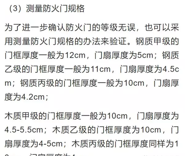 防火门等级如何划分甲乙丙级分别用在哪里(28)