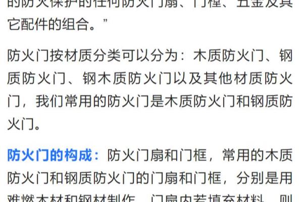 防火门等级如何划分甲乙丙级分别用在哪里.